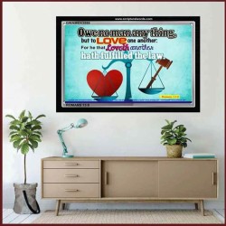 LOVE ONE ANOTHER   Framed Bible Verse Online   (GWAMEN3556)   