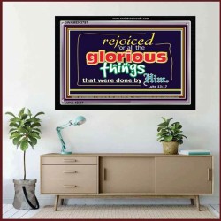 GLORIOUS THINGS   Framed Scriptural Dcor   (GWAMEN3797)   