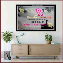 BE HOLY   Framed Hallway Wall Decoration   (GWAMEN4121)   