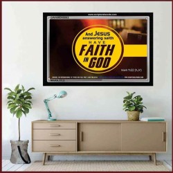 FAITH IN GOD   Christian Wall Dcor   (GWAMEN5002)   