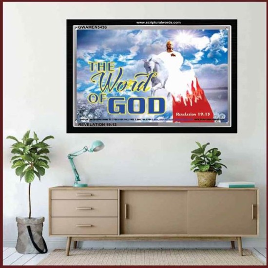 GODS WORD   Scriptural Portrait Wooden Frame   (GWAMEN5436)   