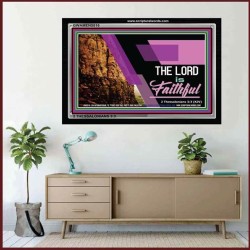 FAITHFUL GOD   Acrylic Glass Frame Scripture Art   (GWAMEN5516)   