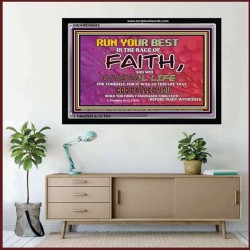 WIN ETERNAL LIFE   Inspiration office art and wall dcor   (GWAMEN6602)   "33X25"