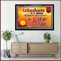 WISDOM   Framed Bible Verse   (GWAMEN6782)   