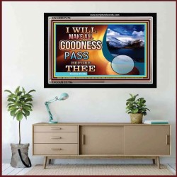 GOODNESS   Bible Verses Frame for Home Online   (GWAMEN7476)   