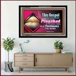 EVANGELISM   Scriptural Wall Art   (GWAMEN7503)   