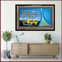 GOD OUR SAVOUR   Custom Christian Artwork Frame   (GWAMEN7542)   