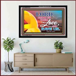 GODS LOVE   Custom Framed Scriptural ArtWork   (GWAMEN7543)   