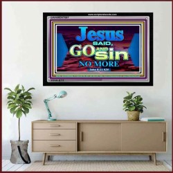 GO AND SIN NO MORE   Scripture Art Prints   (GWAMEN7897)   