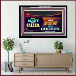 MANY ARE CALLED   Biblical Art Acrylic Glass Frame    (GWAMEN7900)   