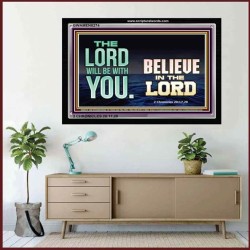BELIEVE IN THE LORD   Inspirational Bible Verses Framed   (GWAMEN8274)   