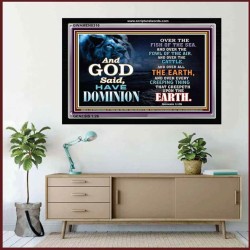 DOMINION   Encouraging Bible Verses Framed   (GWAMEN8316)   