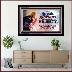 GLORIOUS HONOR OF THY MAJESTY   Frame Art Prints   (GWAMEN8354)   