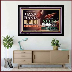SEED OF RIGHTEOUSNESS   Christian Quote Framed   (GWAMEN8388)   