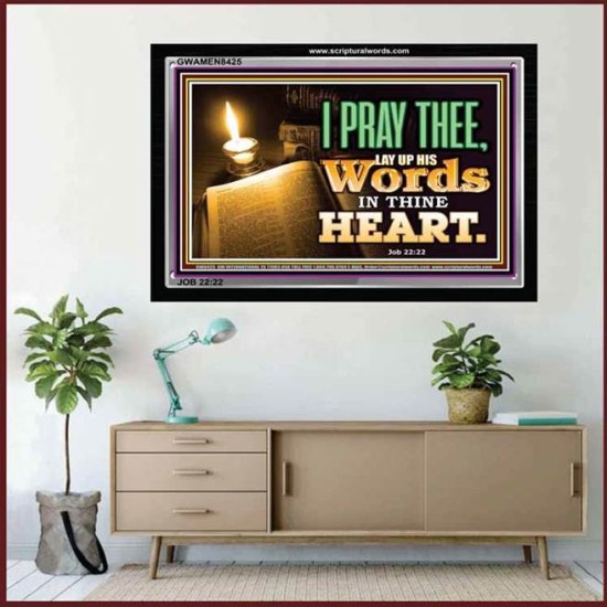 GODS WORD IN OUR HEART   Art & Dcor Frame   (GWAMEN8425)   