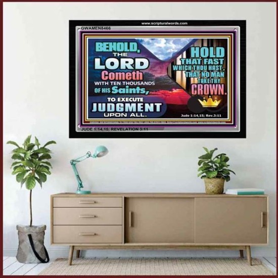 JUDGEMENT   Frame Bible Verse Online   (GWAMEN8466)   