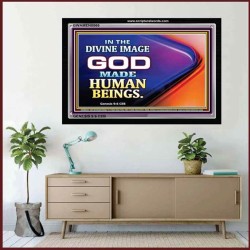 MADE IN GODS IMAGE   Modern Christian Wall Dcor Frame   (GWAMEN8866)   