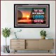 DO AS UNTO THE LORD   Framed Religious Wall Art Acrylic Glass   (GWAMEN8896)   