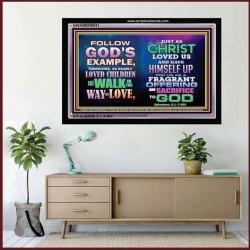 WALK IN LOVE   Inspiration Wall Art Frame   (GWAMEN8931)   "33X25"