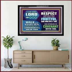 I AM THE LORD   Modern Christian Wall Dcor   (GWAMEN9004)   