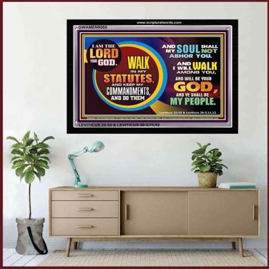 I AM THE LORD   Inspiration office art and wall dcor   (GWAMEN9005)   