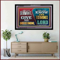 GIVE ME UNDERSTANDING   Bible Verse Picture Frame Gift   (GWAMEN9070)   