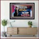 ENDURE UNTO THE END   Framed Lobby Wall Decoration   (GWAMEN9086)   