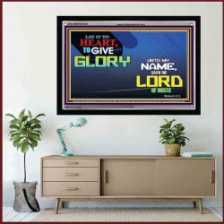 HEART TO GIVE GLORY   Custom Art and Wall Dcor   (GWAMEN9345)   