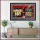 EVERLASTING JOY   Custom Framed Bible Verse   (GWAMEN9365)   