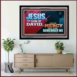 HAVE MERCY ON ME O LORD   Large Framed Scripture Wall Art   (GWAMEN9404)   