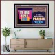 I WILL RENDER PRAISES UNTO THEE   Contemporary Christian Poster Framed   (GWAMEN9447)   