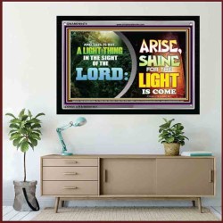 A LIGHT THING IN THE SIGHT OF THE LORD   Art & Wall Dcor   (GWAMEN9474)   "33X25"