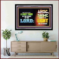 A LIGHT THING   Christian Paintings Frame   (GWAMEN9474c)   