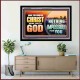 HAVE THE MIND OF CHRIST SUREST TO BREAKTHROUGHS   Acrylic Glass Framed Bible Verse   (GWAMEN9504)   