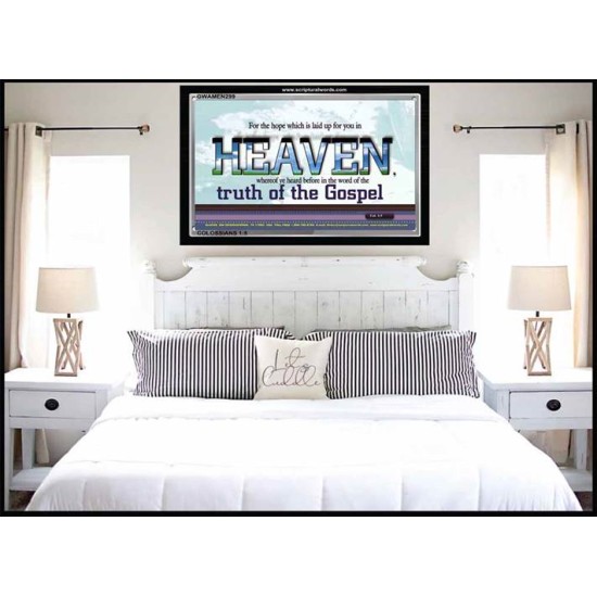 HEAVEN   Custom Wall Art   (GWAMEN299)   