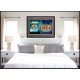 GO IN THIS THY MIGHT IN THE NAME OF JESUS CHRIST   Framed Guest Room Wall Decoration   (GWAMEN9520)   