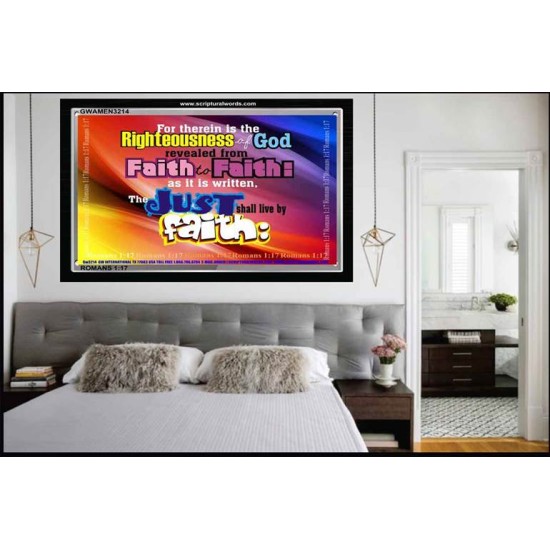 FAITH TO FAITH   Bible Verse Frame Online   (GWAMEN3214)   