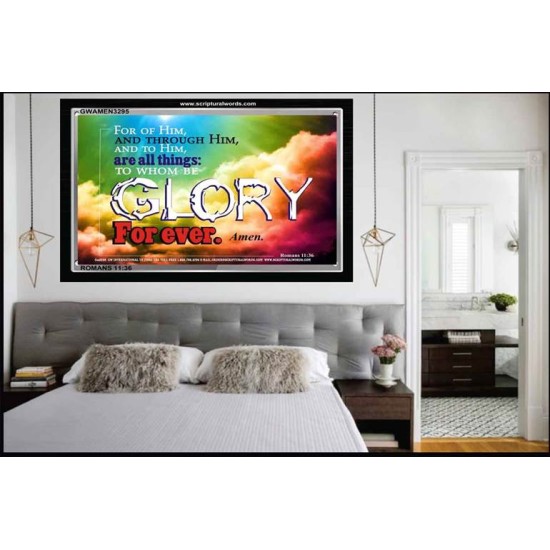 GLORY FOR EVER   Framed Children Room Wall Decoration   (GWAMEN3295)   