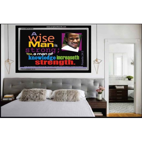 A WISE MAN   Wall & Art Dcor   (GWAMEN3650)   