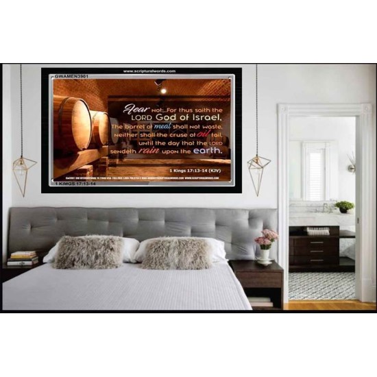 FEAR NOT   Contemporary Christian Wall Art Frame   (GWAMEN3901)   