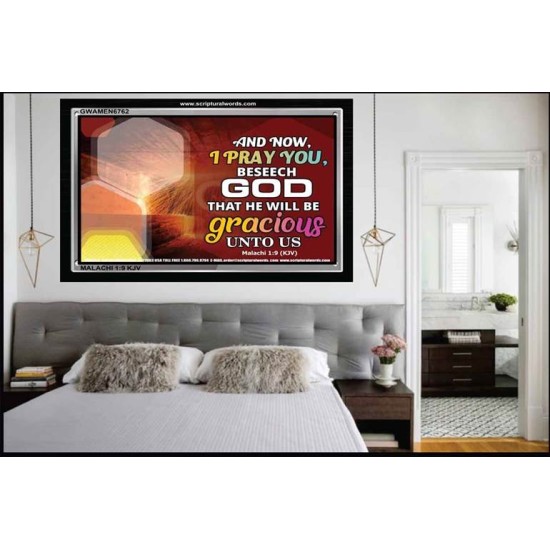GOD IS GRACIOUS   Modern Christian Wall Dcor   (GWAMEN6762)   