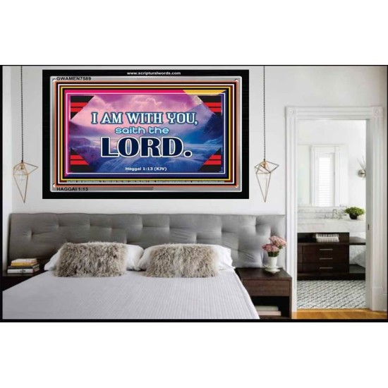 GOD WITH US   Printable Bible Verses to Frame   (GWAMEN7589)   