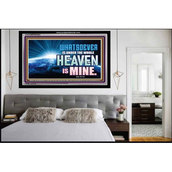 HEAVEN   Framed Sitting Room Wall Decoration   (GWAMEN8304)   