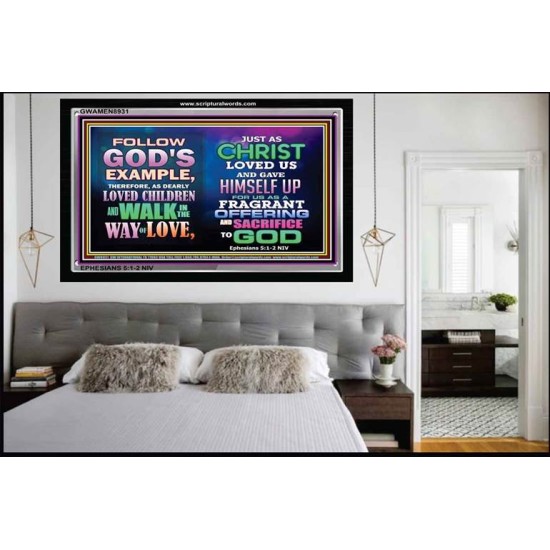 WALK IN LOVE   Inspiration Wall Art Frame   (GWAMEN8931)   