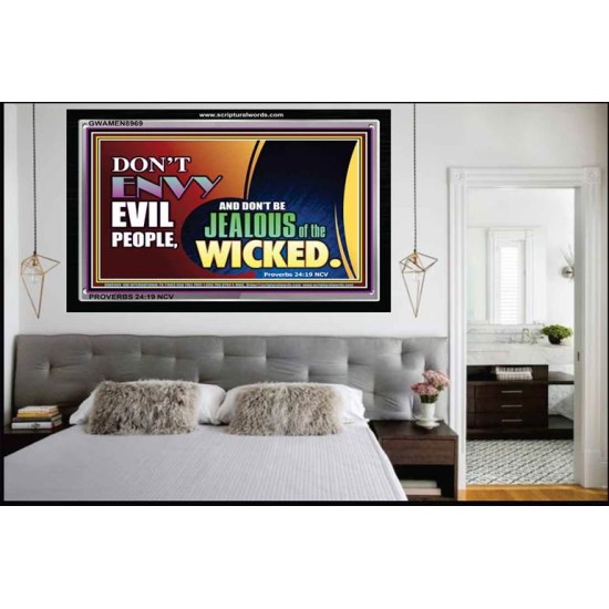 ENVY   Custom Framed Bible Verse   (GWAMEN8969)   