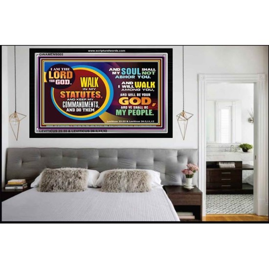 I AM THE LORD   Inspiration office art and wall dcor   (GWAMEN9005)   
