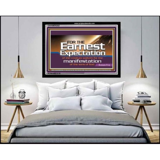 EARNEST EXPECTATION   Business Motivation Art   (GWAMEN262)   
