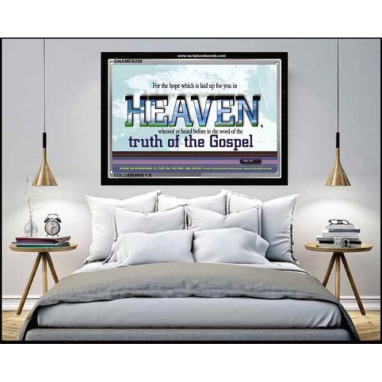 HEAVEN   Custom Wall Art   (GWAMEN299)   