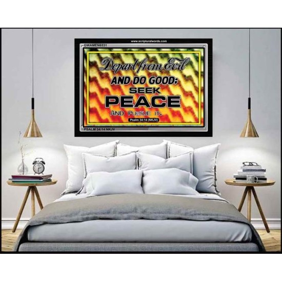 SEEK PEACE   Modern Wall Art   (GWAMEN6531)   