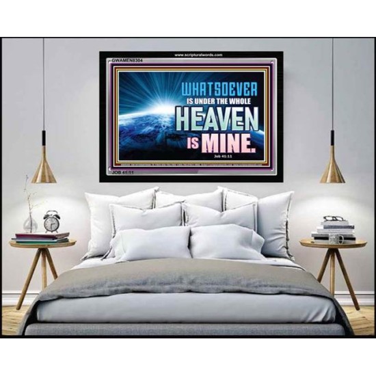 HEAVEN   Framed Sitting Room Wall Decoration   (GWAMEN8304)   